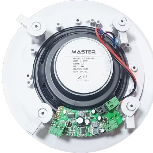 Kit 4 Speakers Bluetooth 60 Watt Master Team SH0019 indoor 17cm - الصورة 3