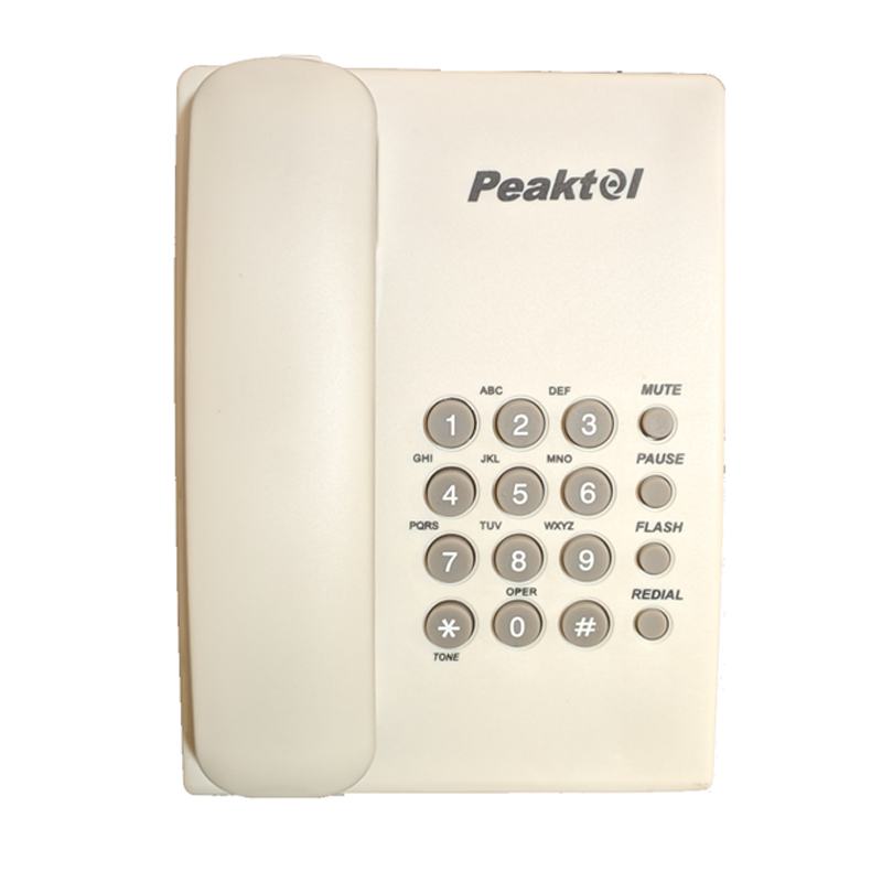 PEAKTEL FY-500 Landline Telephone White